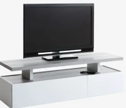 TOFTLUND Tv-borde|TV-bord hvid/beton