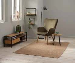 TRAPPEDAL Tv-borde|TV-bord egefarve/sort