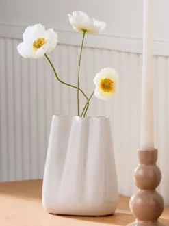 CARLO Vaser|Vase B13xL8xH17cm grå