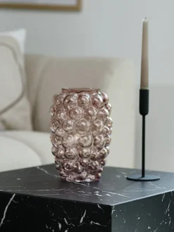 CASPER Vaser|Vase Ø17xH24cm pink