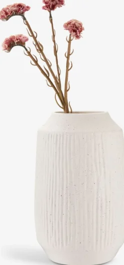 CHRISTIAN Vaser|Vase Ø21xH33cm hvid