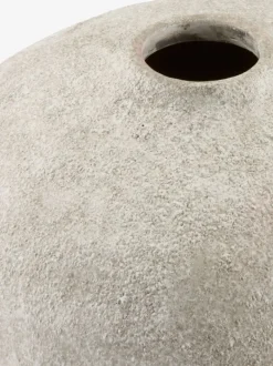 IVAR Vaser|Vase Ø17xH21cm hvid/grå