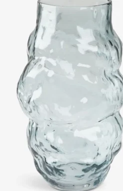 JARL Vaser|Vase Ø18xH30cm blå