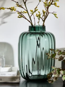 KNUD Vaser|Vase Ø21xH29cm grå