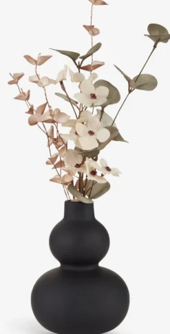 ROBERT Vaser|Vase Ø11xH15cm sort