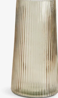 ROY Vaser|Vase Ø16xH30cm khaki