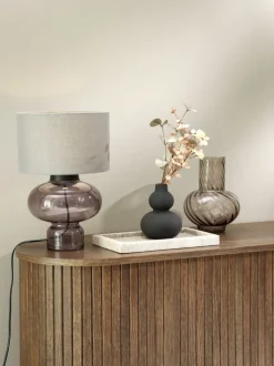 VILLY Vaser|Vase Ø17xH23cm grå