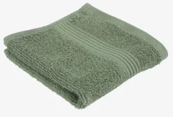 KARLSTAD Vaskeklude|Vaskeklude|Vaskeklud 28x30 KRONBORG Armygrøn