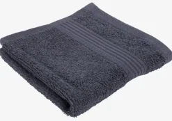 KARLSTAD Badehåndklæder|Gæstehåndklæder|Vaskeklud 28x30 KRONBORG Mørkegrå