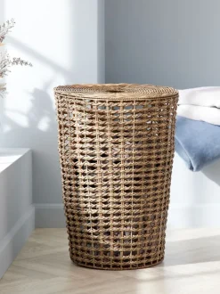 CURT Vasketøjskurve|Vasketøjskurve|Vasketøjskurv Ø40xH55cm m/låg