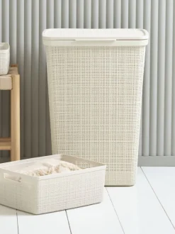 JUTE Vasketøjskurve|Vasketøjskurve|Vasketøjskurv B42xL34xH60cm 58L