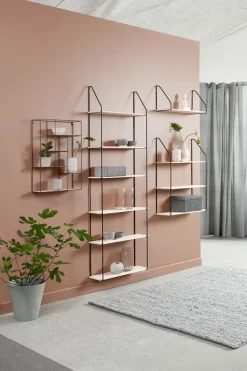 HEJLSMINDE Hylder|Hylder|Væghylde 3 hylder sort/natur