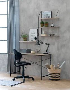 HEJLSMINDE Hylder|Hylder|Væghylde 3 hylder sort/natur