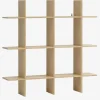 KVISSEL Hylder|Hylder|Væghylde 3 hylder bambus