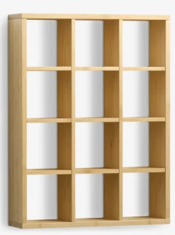 TOLNE Hylder|Hylder|Væghylde 12 hylder bambus