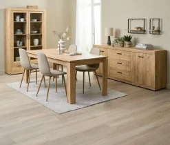 TRAPPEDAL Hylder|Hylder|Væghylde 2 stk/pk egefarve/sort