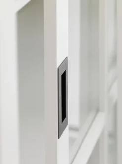 NORDBY Skænke Og Vitrineskabe|Skænke Og Vitrineskabe|Vitrineskab 2 låger hvid