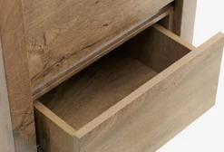 VEDDE Skænke Og Vitrineskabe|Skænke Og Vitrineskabe|Vitrineskab 1 låge vild eg