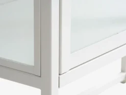 VIRUM Skænke Og Vitrineskabe|Skænke Og Vitrineskabe|Vitrineskab 2 låger Hvid